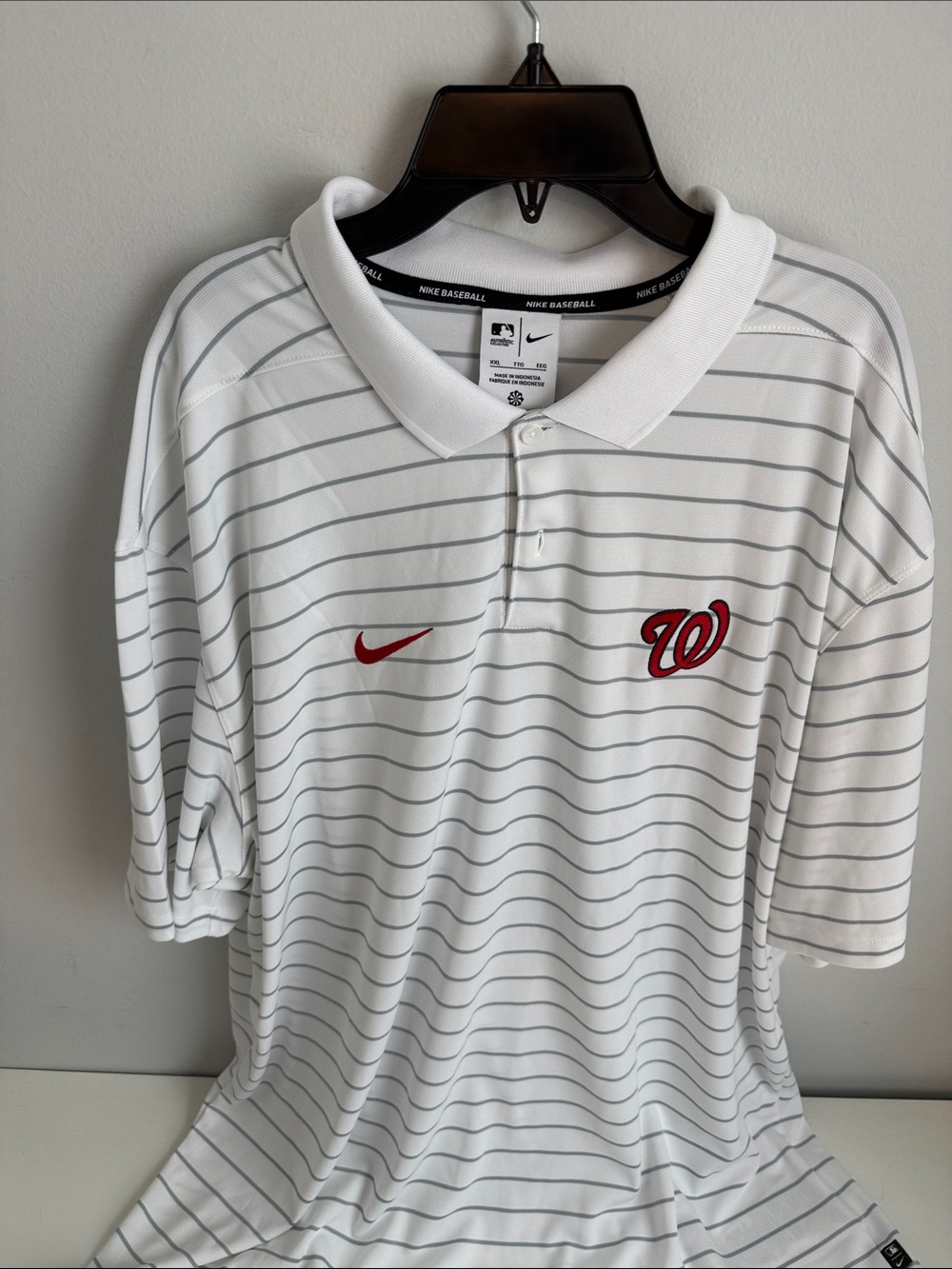 Nike Washington Nationals MLB authentic collection Polo - like new